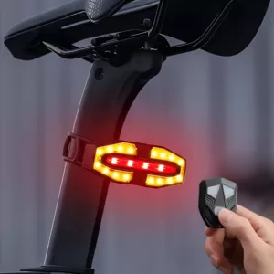 Luz Trasera para Bicicleta con Señal de Giro