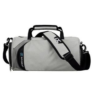 Bolsa de gimnasio con compartimento para zapatos - Gris Pequeño