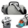 Bolsa de gimnasio con compartimento para zapatos