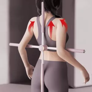 Corrector de Postura Jorobada para Yoga con Bastón