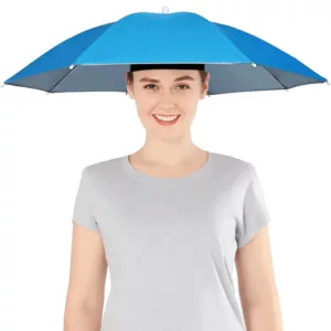 Sombrero Paraguas Portátil para Lluvia al Aire Libre