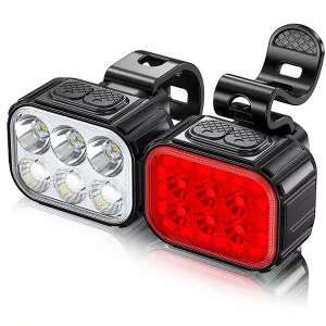 luz LED para bicicleta, luz para bicicleta, luz de bicicleta, lámpara para bicicleta, lámpara de bicicleta, luz USB para bicicleta, luz para ciclo, luz trasera para bicicleta, luz delantera para bicicleta, luz recargable para bicicleta