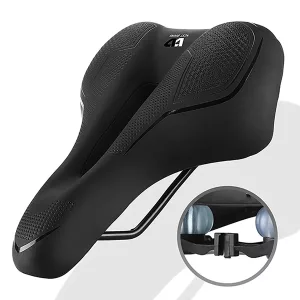 asiento de bicicleta, sillín de bicicleta, sillín para bicicleta, asiento cómodo para bicicleta, asiento para ciclismo, asiento de bicicleta amortiguado