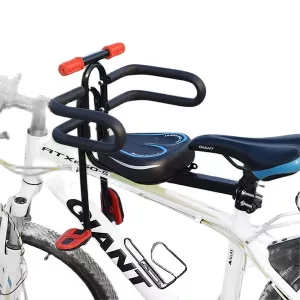 asiento de bicicleta montado al frente, asiento delantero de bicicleta, asiento de bicicleta, sillín de bicicleta
