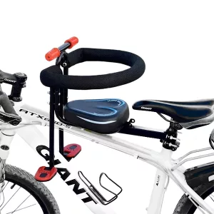 asiento de bicicleta montado al frente, asiento delantero para bicicleta, asiento de bicicleta, sillín de bicicleta