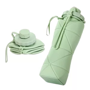 botella de agua plegable, botella de agua deportiva, botella de agua de silicona, botella de agua plegable, vaso plegable, vaso de agua plegable
