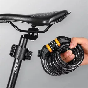 candado para bicicleta, candado de cable para bicicleta, antirrobo para bicicleta