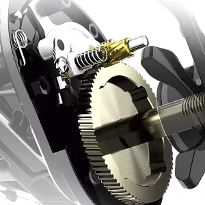 carrete de pesca, carrete de lanzamiento