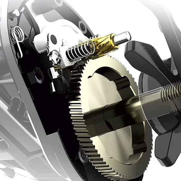 carrete de pesca, carrete de lanzamiento