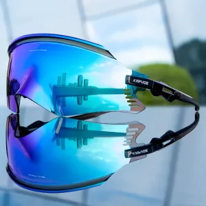 Gafas de Ciclismo con Protección UV - Azul
