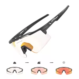 Gafas de Ciclismo Fotocromáticas - Bicicleta de Montaña - Naranja